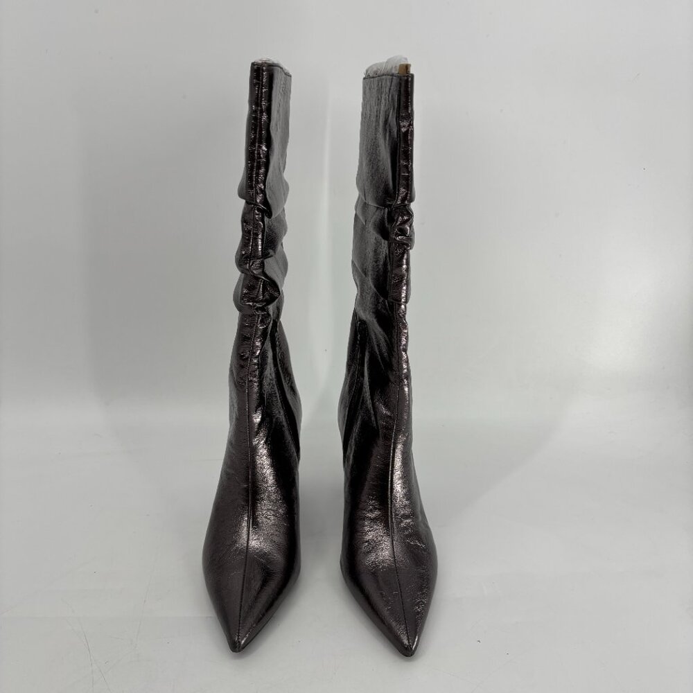 INC International Concepts Women's Diiannaa Slouch Boots Pewter Metallic 10M NWB - Picture 5 of 8